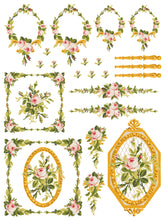 Load image into Gallery viewer, IOD Paint Inlay Petite Fleur Pink