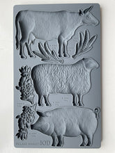 Load image into Gallery viewer, IOD Village Market Animals Mould
