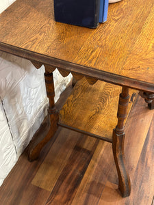 Antique Eastlake Oak Table