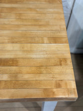 Load image into Gallery viewer, Butcher Block White Farmhouse Table
