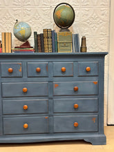 Load image into Gallery viewer, Franklin Shockey Blue Dresser