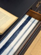 Load image into Gallery viewer, Vintage Navy Desk and Chair