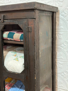 Adorable little primitive pie safe