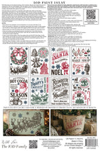 Load image into Gallery viewer, The North Pole Co
Paint Inlay | 8 Pages | 8” x 12”