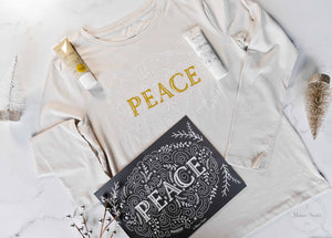 Peace To All - Mesh Stencil - 8.5x11