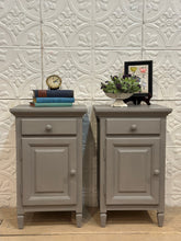 Load image into Gallery viewer, Pair of Petite Nightstands