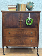 Load image into Gallery viewer, Antique Inlaid Gentleman’s Chest of Drawers