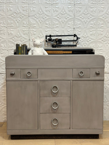 Art Deco Baby Examination Cabinet