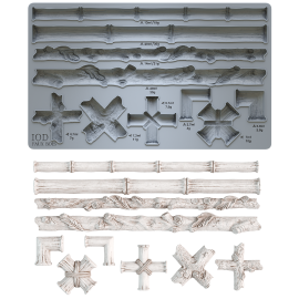 IOD Faux Bois 6x10 Mould