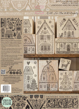 Load image into Gallery viewer, Gingerbread Lane
Stamp | 12” x 12” | Single Sheet with Masks