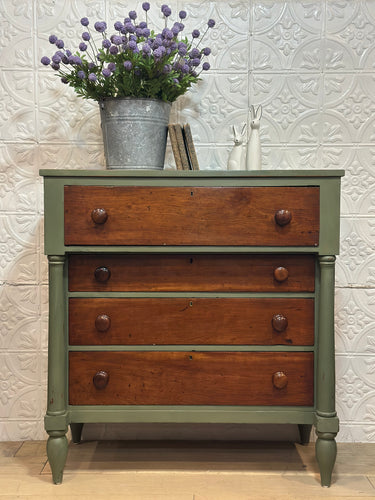 Antique Empire Style Chest of Drawers