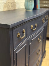 Load image into Gallery viewer, Petite Vintage Navy Buffet