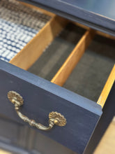 Load image into Gallery viewer, Petite Vintage Navy Buffet