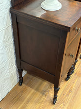 Load image into Gallery viewer, Set of Antique Inlaid Nightstands