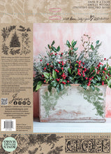 Load image into Gallery viewer, IOD Holly and Pine Stamp