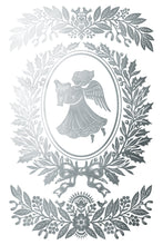 Load image into Gallery viewer, Angels Sing
Foil Transfer | 8 Pages | 8” x 12” | Gold &amp; Silver Fo