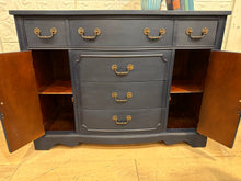 Load image into Gallery viewer, Petite Vintage Navy Buffet