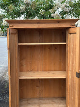 Load image into Gallery viewer, Antique English Pine Wardrobe