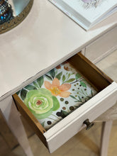 Load image into Gallery viewer, Vintage Blush Pink Vanity with Chair