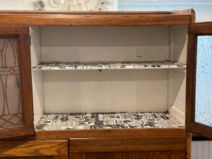 Antique Hoosier Cupboard Cabinet