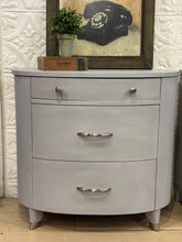 Load image into Gallery viewer, Oversized Pair of Grey Nightstands