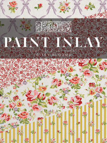 IOD Ditsy Bloom Paint Inlay