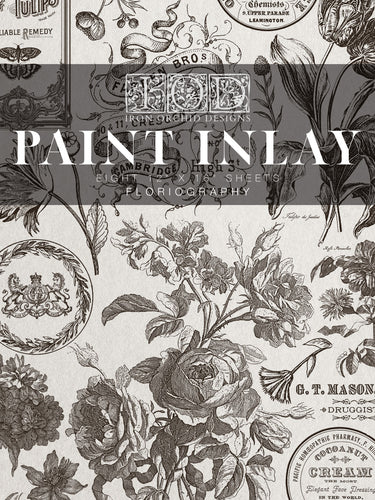 IOD Floriography Paint Inlay