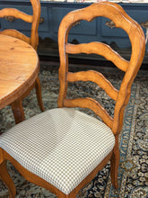 Load image into Gallery viewer, Rustic Pine Table with 4 chairs