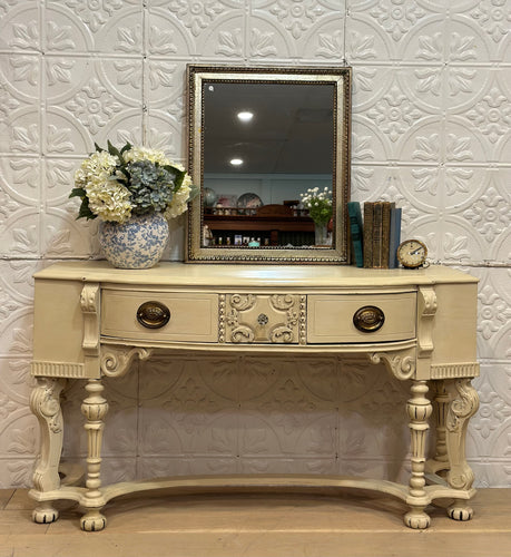 Antique Vanity Sofa Table