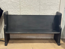 Load image into Gallery viewer, Soft Black Church Pew
