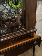 Load image into Gallery viewer, 1940’s Petite Federal Style China Cabinet