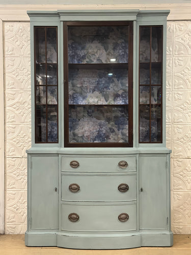 Vintage Petite China Cabinet