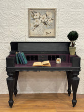 Load image into Gallery viewer, Vintage Victorian Spinet Desk