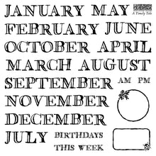 Load image into Gallery viewer, A Timely Tale
Stamp | 6” x 6” | Four Sheet Boxed Set