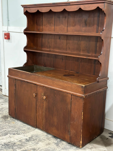 Turn of the Century Dry Sink with Shelves
