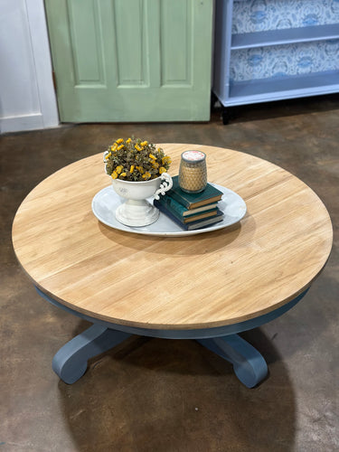 Oak round Coffee Table