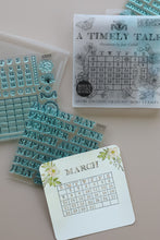 Load image into Gallery viewer, A Timely Tale
Stamp | 6” x 6” | Four Sheet Boxed Set