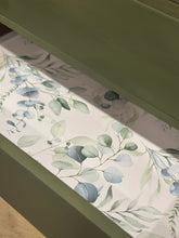 Load image into Gallery viewer, Antique Olive Chest of Drawers