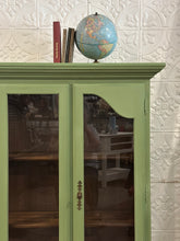 Load image into Gallery viewer, Upcycled Green Bookcase