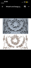 Load image into Gallery viewer, IOD Wreath an Swags 6 x 10 mould