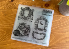 Load image into Gallery viewer, IOD Emblems 6x6 Stamp set
