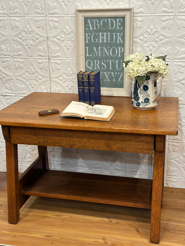 Arts and Crafts style Table Desk