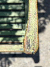 Load image into Gallery viewer, Primitive Shades of Green Bench