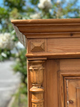 Load image into Gallery viewer, Antique English Pine Wardrobe