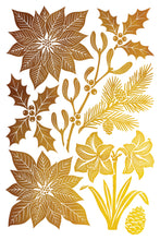 Load image into Gallery viewer, Angels Sing
Foil Transfer | 8 Pages | 8” x 12” | Gold &amp; Silver Fo
