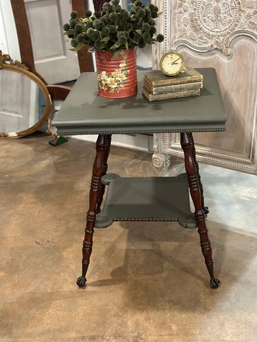 Antique Ball and Claw Parlor Table