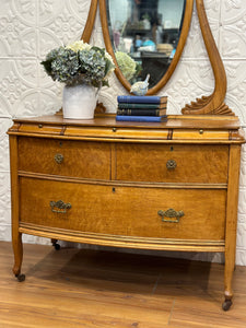 Birdseye Maple Vanity Dresser