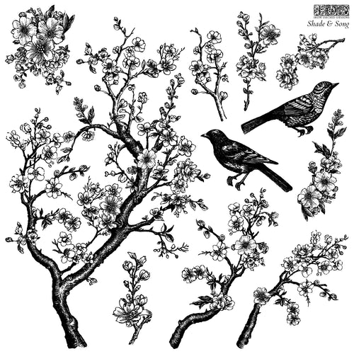 IOD Shades and Songs Stamp