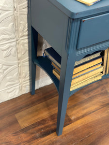 Vintage Side Table Nightstand