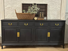 Load image into Gallery viewer, Athenian Black Long Buffet